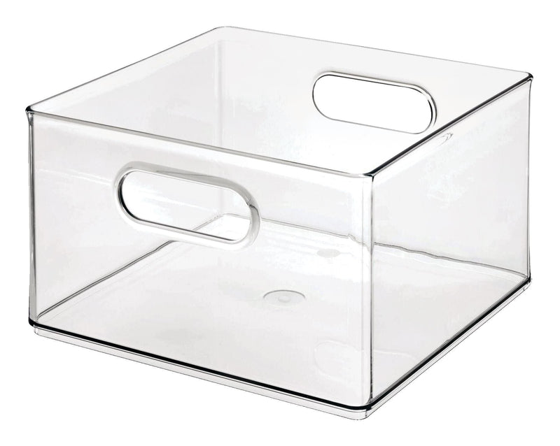 The Home Edit by iDESIGN Clear Stackable Organizing Storage Bin, 8.2-L I1V0