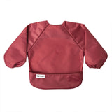 Twinkle Mess-Proof Apron Bibs, Rose Burgundy, 2-pk T3Y7 - product image 1