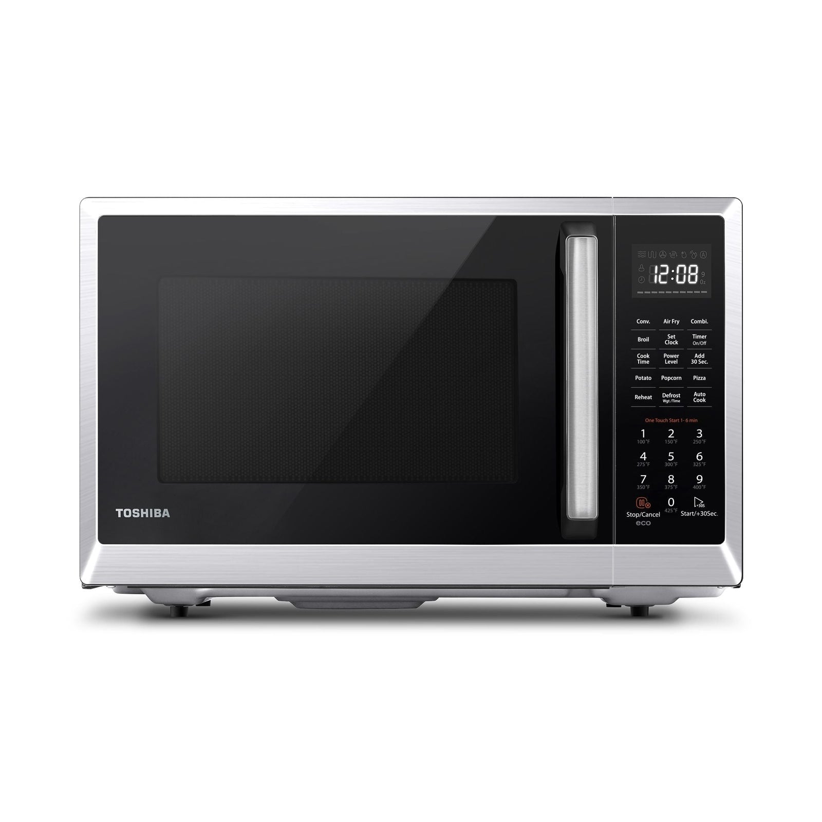 Countertop Microwave, Stainless Steel Air Fryer, 1500 W, 1.0-cu-ft T9H4 - product image 4