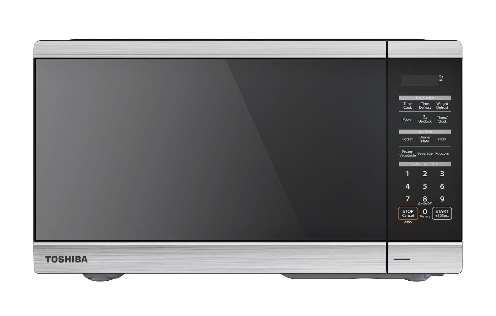 ML3-EM16PAI(SS)/CA Countertop Microwave with Smart Sensor Cooking, 1200W, 1.6-cu.ft, Stainless Steel R1V5 - product image 1