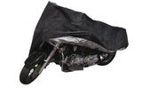 Premium Polyester Motorcycle Cover, Black, Large T6S1 - product image 1