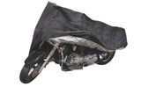 Premium Polyester Motorcycle Cover, Black, Medium Y5Q4 - product image 1