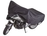 Premium Polyester Motorcycle Cover, Black, X-Large N9O6 - product image 2