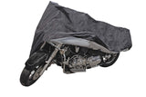 Premium Polyester Motorcycle Cover, Black, X-Large N9O6 - product image 3