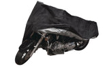 Premium Polyester Motorcycle Cover, Black, X-Large N9O6 - product image 4