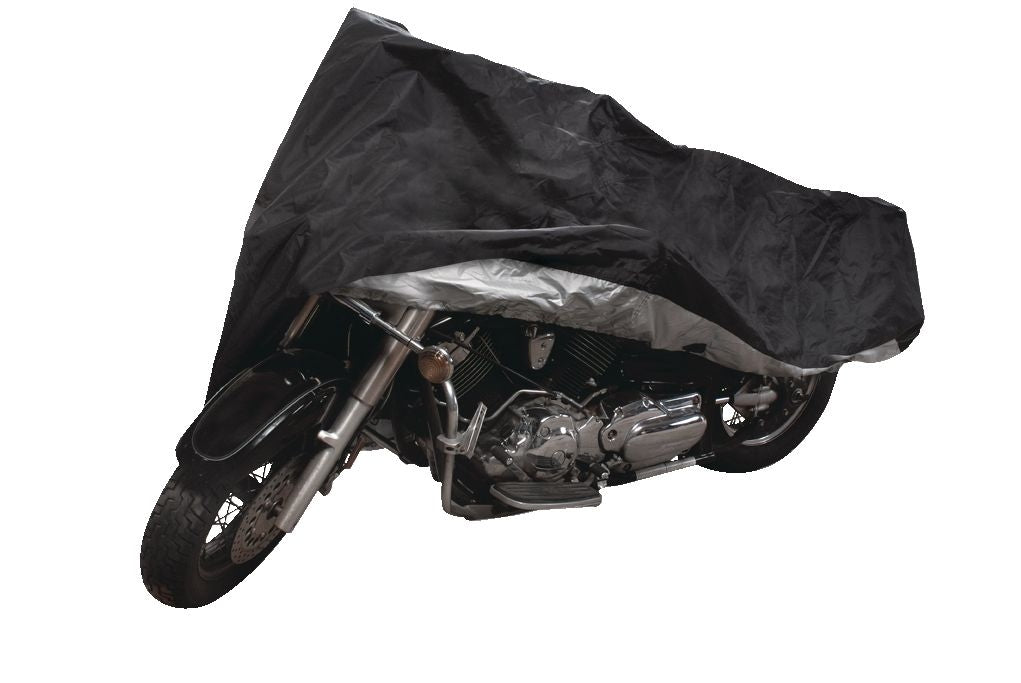 Premium Polyester Motorcycle Cover, Black, X-Large N9O6 - product image 4