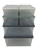 Store Modbox Modular Storage Bin with Lid, 8-pk C2V2 - product image 5