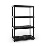 4-Shelf Resin/Plastic Storage Rack/Shelving Unit, 36 x 18 x 54-in I1Q8 - product image 1