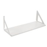 type A Align Floating Dual Bracket Shelf Kit, White, 8 x 24-in Z8H9 - product image 3