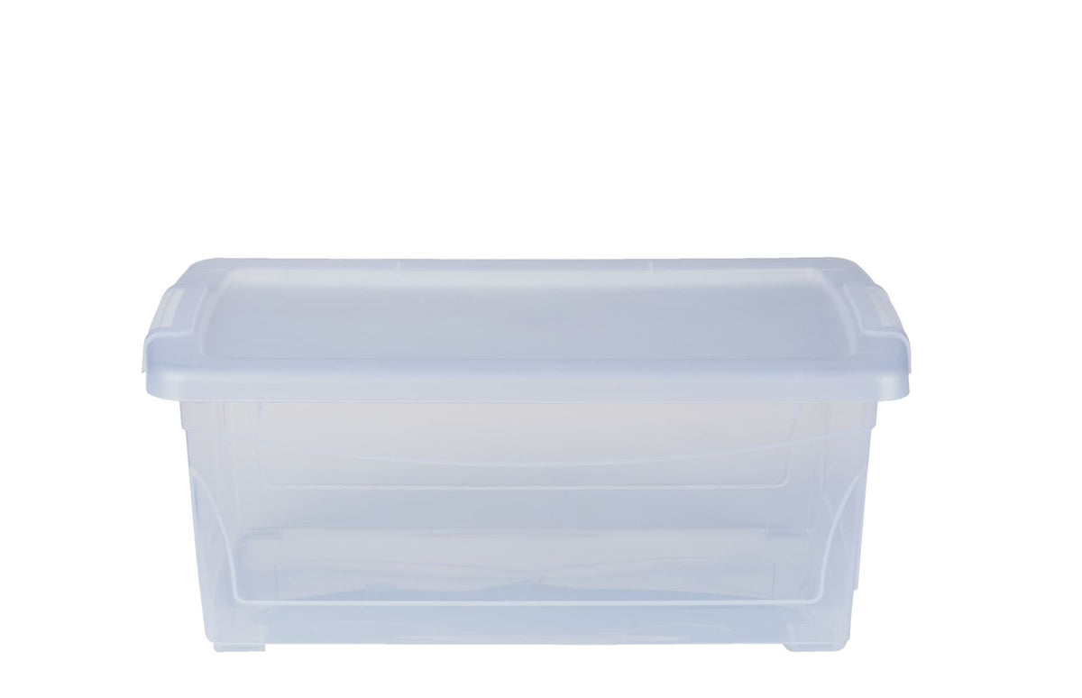 type A Clarity Transparent Storage Box with Lid, 15-L M8D6 - product image 2
