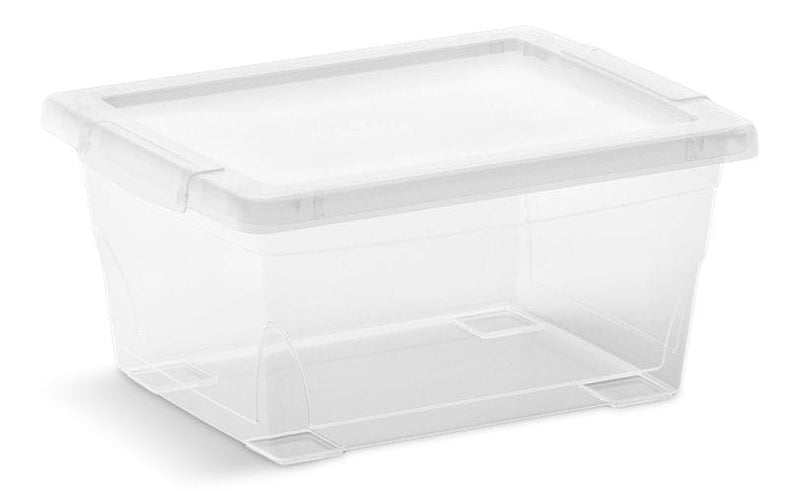 type A Clarity Transparent Storage Box with Lid, 2-L T6W3