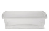 type A Clarity Transparent Storage Box with Lid, 25-L H0I1 - product image 1