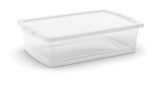 type A Clarity Transparent Storage Box with Lid, 25-L H0I1 - product image 2