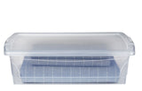 type A Clarity Transparent Storage Box with Lid, 25-L H0I1 - product image 3