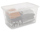 type A Clarity Transparent Storage Box with Lid, 50-L U3J9 - product image 4