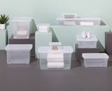 type A Clarity Transparent Storage Box with Lid, 60-L T3H4 - product image 5