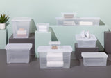 type A Clarity Transparent Storage Box with Lid, 60-L T3H4 - product image 7