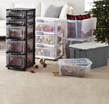 type A Clarity Transparent Storage Box with Lid, 60-L T3H4 - product image 8