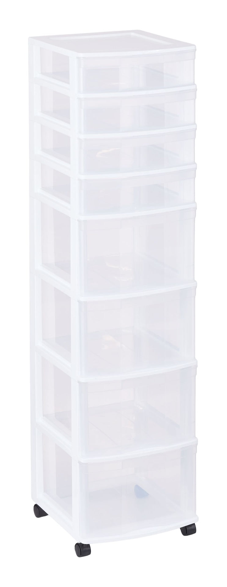 type A Clear 8-Drawer Storage Tower Z2X3
