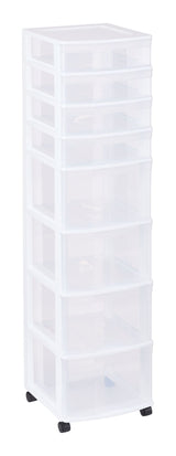 type A Clear 8-Drawer Storage Tower M5X3 - product image 1