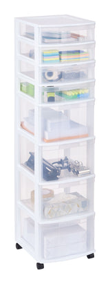 type A Clear 8-Drawer Storage Tower Z2X3 - product image 3