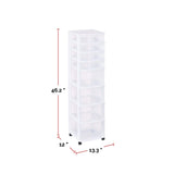 type A Clear 8-Drawer Storage Tower Z2X3 - product image 4