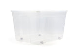 type A Clear Storage Tote with Wheels, 80-L G3I7 - product image 1
