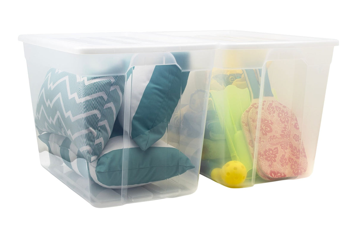 type A Clear Tote, 72-L, 2-pk M1M0 - product image 3
