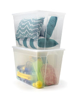 type A Clear Tote, 72-L, 2-pk M1M0 - product image 4