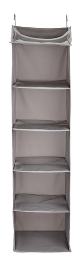 type A Ease 8-Shelf Hanging Closet Organizer, Grey Z1A2 - product image 1