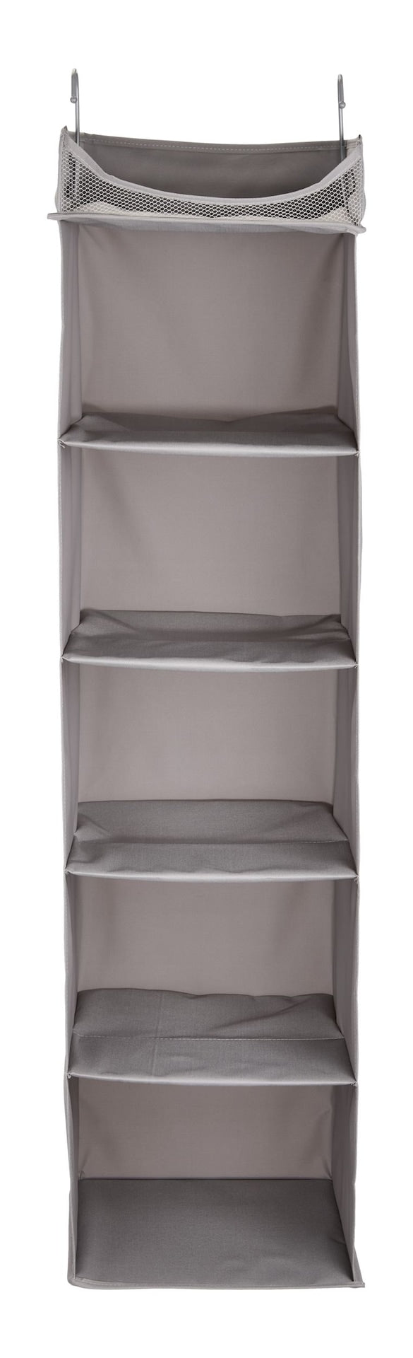 type A Ease 8-Shelf Hanging Closet Organizer, Grey Z1A2