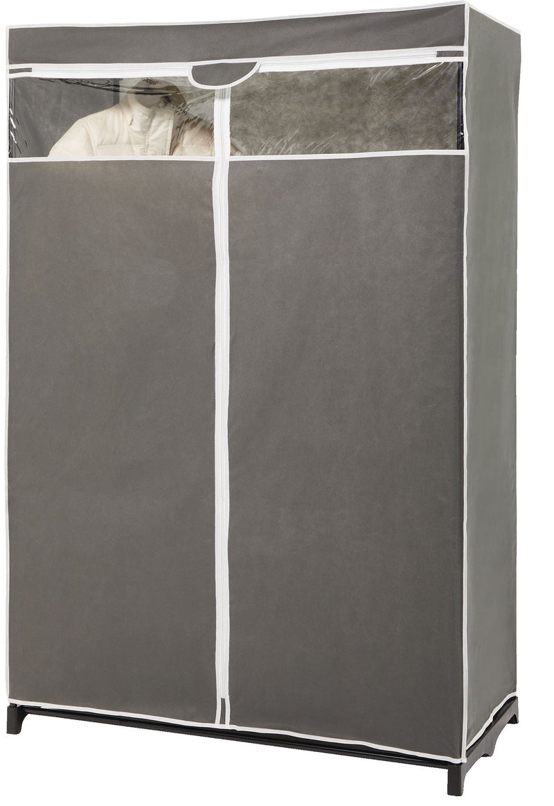 type A Ease Freestanding Portable Wardrobe with Clear View Cover V6Y9