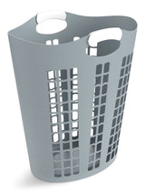 type A Easy Carry Flexible Laundry Hamper, 21.3 x 11 x 24.7-in, Grey K4T3 - product image 1