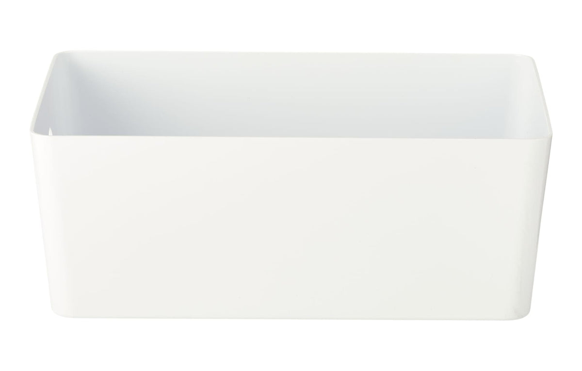 type A Flexible Storage Bin with Lid, White, 3.8-L K2A9 - product image 5