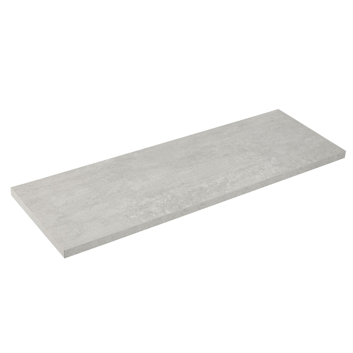 type A Floating Wall Shelf Board, Grey Concrete, 12 x 24-in M3B5 - product image 1