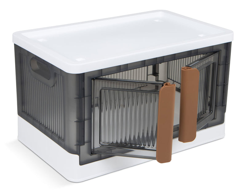 type A Foldable Storage Box with Door, 32-L H7D9