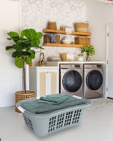 type A Hip Hugger Laundry Basket, 25.7 x 17.7 x 9.3-in, Grey K5K2 - product image 4