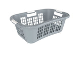 type A Hip Hugger Laundry Basket, 25.7 x 17.7 x 9.3-in, Grey K5K2 - product image 5