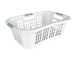 type A Hip Hugging Laundry Basket, Standard, White X7K6 - product image 1