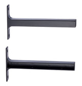 Type A Indoor Edge Bracket for 12-in Shelf Board, 2-pk G0M1 - product image 3
