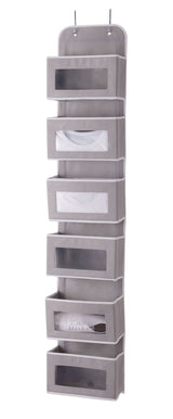 type A Multi-Purpose 6-Pocket Over The Door Organizer X3Q9 - product image 1