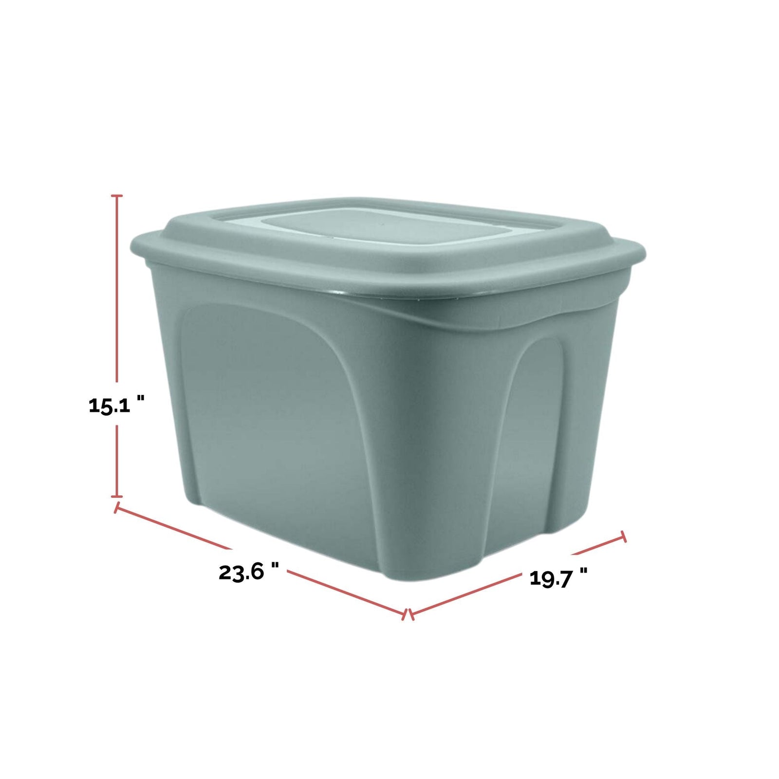 Type A Nesting Tote, 72-L, Moss Green D0C7 - product image 2