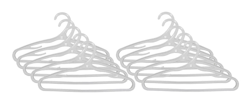 type A Plastic Slim Kids' Hangers, 10-pk S1J4