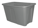 type A Restore Stackable Nesting Storage Box with Lid, 121-L, Grey G1Q8 - product image 1