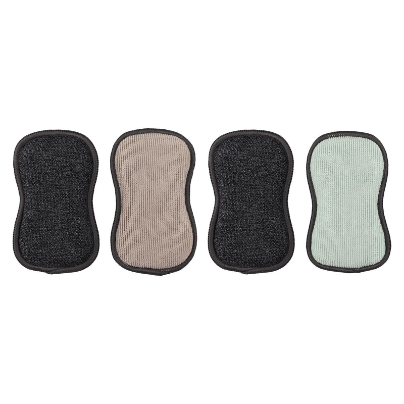 Type A Reversible Tough Microfibre Scrub Pad, 4-pk M7B8