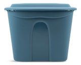 type A Stackable Storage Box with Lid, 72-L, Blue B3W5 - product image 2