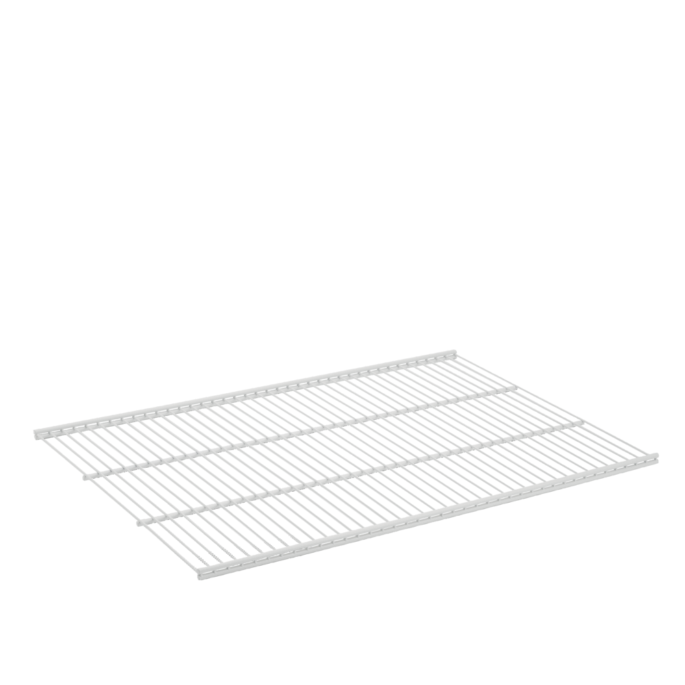 type A Twin Track Wire Shelf, White, 16 x 24-in H3A1 - product image 1
