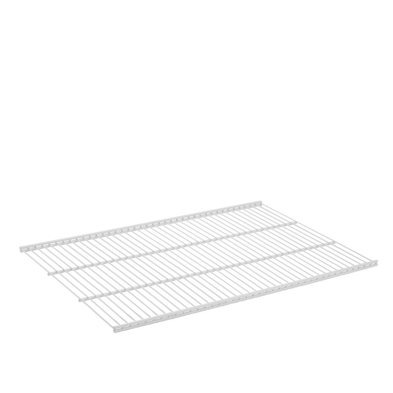 type A Twin Track Wire Shelf, White, 16 x 24-in H3A1