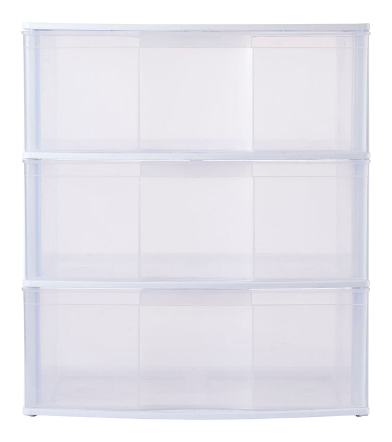 type A Wide 3-Drawer Tower W1Q3