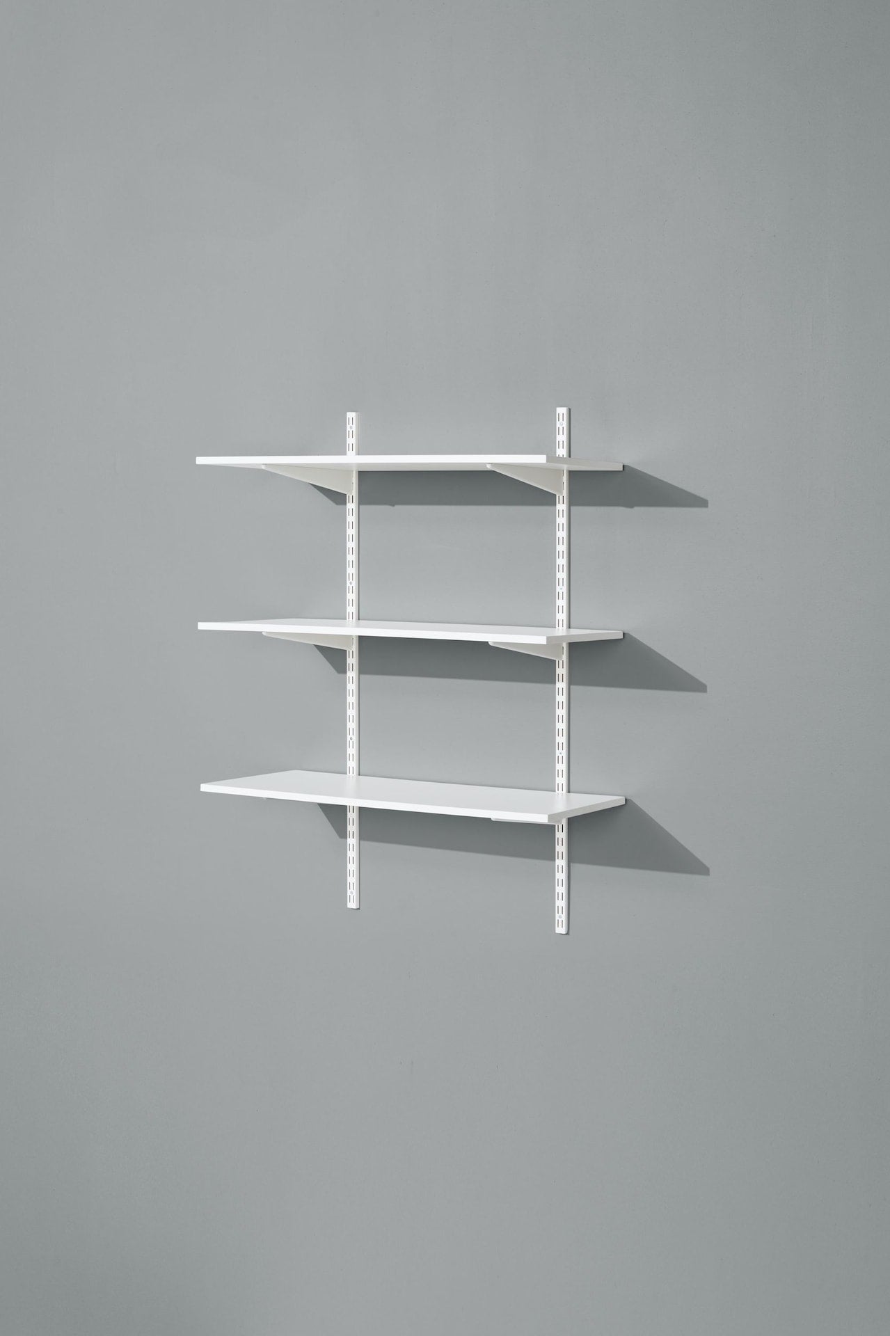 type A Wooden Floating Wall Shelf Board, White, 16 x 35-in Q2B1 - product image 1